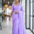 Lavender  Handloom Silk Saree JS4471