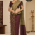 Sand Colour  Handloom Silk Saree JS4489