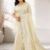 Soft Ivory Cream Handloom Silk Saree JS4500