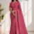 Rose Pink Handloom Silk Saree JS4511