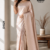 Soft Light Brown Peach Handloom Silk Saree JS4524