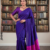 Purple Handloom Silk Saree JS4540