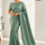 Sage Green Handloom Silk Saree JS4542
