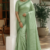 Sage Green Handloom Silk Saree JS4530