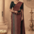 Mustard Brown Handloom Silk Saree JS4548