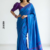 Royal Blue  Handloom Silk Saree JS4580