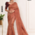 Copper Rust Handloom Silk Saree JS4621