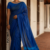 Royal Blue Handloom Puni Cotton Saree PUC1007