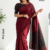 Marron Handloom Cotton Saree PUC1019