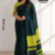 Deep Green Handloom Cotton Saree PUC1020