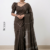 Deep Olive Handloom Cotton Saree BC1019