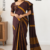 Brown Handloom Cotton Saree BC1113