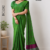 Leaf Green Handloom Cotton Saree BC1282