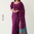 Deep Plum Handloom Cotton Saree BC1291
