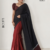 Black  Handloom Cotton Saree BC1372