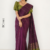 Purple Handloom Cotton Saree BC1461