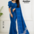 Blue  Handloom Cotton Saree BC1518