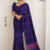 Purple  Handloom Cotton Saree BC1574