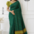 Green Handloom Cotton Saree BC1729