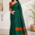 Deep Green Handloom Cotton Saree BC1735