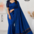 Royal Blue Handloom Cotton Saree BC1739