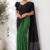 Black Handloom Cotton Saree BC1953
