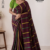 Deep Maroon Handloom Cotton Saree BC2040