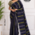Deep Navy  Handloom Cotton Saree BC2041