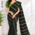Black  Handloom Cotton Saree BC2042