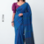 Blue  Handloom Cotton Saree BC2066