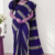 Purple  Handloom Cotton Saree BC2283