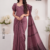 Dusty Mauve Handloom Cotton Saree BC2340