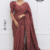 Dusty Pink Handloom Cotton Saree BC2367