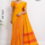 Yellow Handloom Cotton Saree DC3625