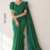 Green  Handloom Cotton Saree DC3639