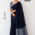 Deep Navy Blue Handloom Cotton Saree DC3799