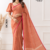 Terracotta Handloom Cotton Saree DC3831