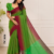 Green  Handloom Cotton  Saree DC3838