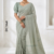 Sage Green Handloom Cotton Saree DC3840