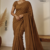 Brown Handloom Cotton Saree DC3904
