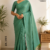 Sea Green   Handloom Cotton Saree DC3905