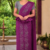Magenta Embroidery Cotton Saree EMC2264