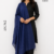 Deep Navy Blue  Handloom Shawls ESC962