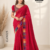 Red Indian  Saree GAN023