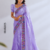 Lavender  Indian Wedding Saree HAR025