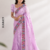 Pastel Lavender Pink Indian Wedding Saree HAR029