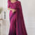 Magenta  Indian Wedding Saree HAR102