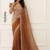 Caramel Brown  Indian  Saree HAR104