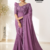 Mauve Pink Indian Wedding Saree HAR106