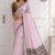soft Blush Pink Handloom Silk Saree JS2363